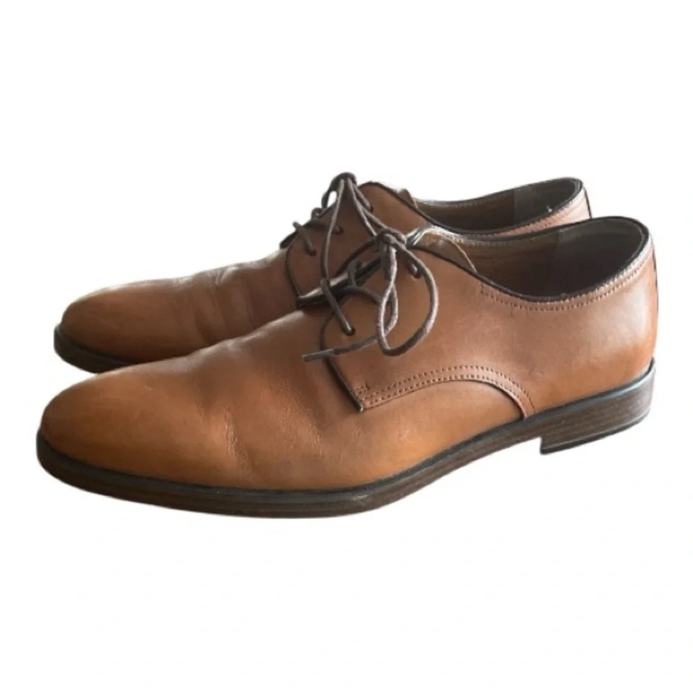 Giorgio Brutini Brown Leather Oxfords